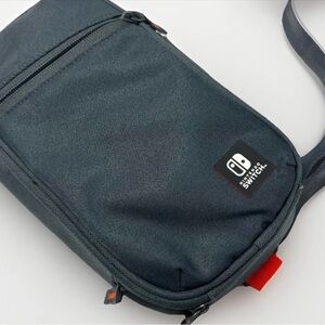 Nintendo Switch GO Bag Black Travel Shoulder Crossbody Sling Case Protectiv